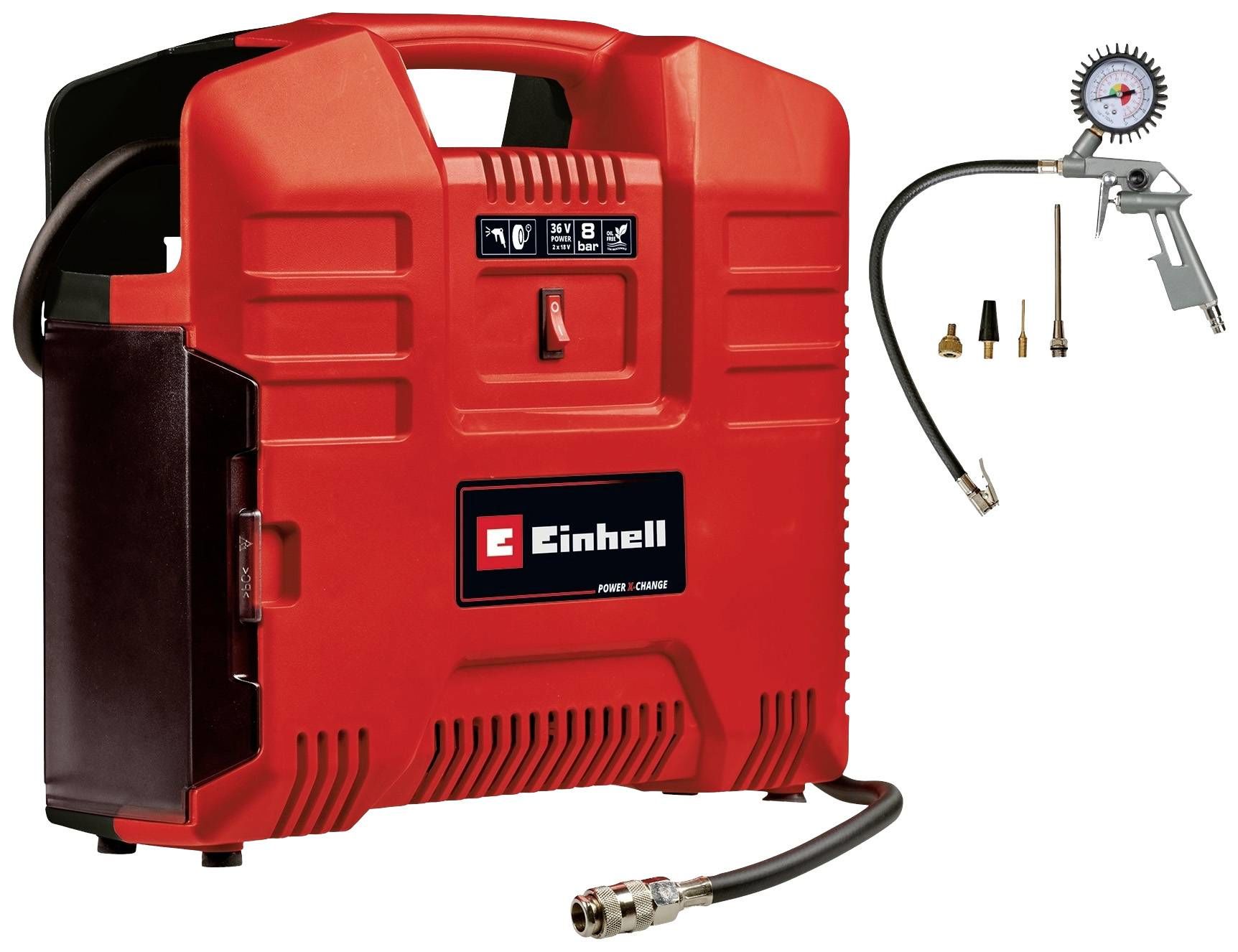 Einhell TE-AC 36/8 Li Of Set Solo Akülü Kompresör