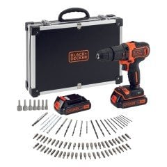 Black&Decker BDCHD18BAFC Akülü Darbeli Matkap 18V/1.5Ah Li-ion 80