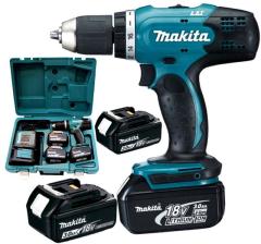 Makita DDF453SFE3 Akülü Matkap Vidalama (3 Akülü)