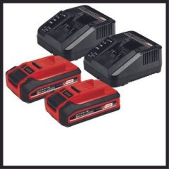 Einhell 3413173 GE-CM 36/37 Li Set 2x3.0Ah Akülü Çim Biçme Makinesi ve Çim Makası