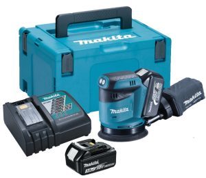 Makita DBO180RFJ Akülü Dairesel Titreşim Zımpara 18V 3AH