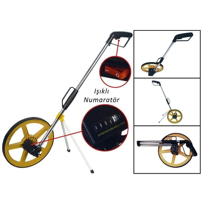 Bts 12391 Hassas Mekanik Göstergeli Yol Metresi