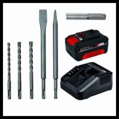 Einhell HEROCCO Kit +5 (1x3,0Ah), Akülü Kırıcı Delici 4513975