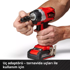 Einhell TE-CW 18 Li BL- Solo Akülü Darbeli Somun Sıkma(Akü Hariç) 4510040