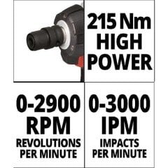 Einhell Te-Cw 18 Li Bl Akülü Şarjlı Somun Sıkma Kömürsüz + 4.0 Ah Starter Kit