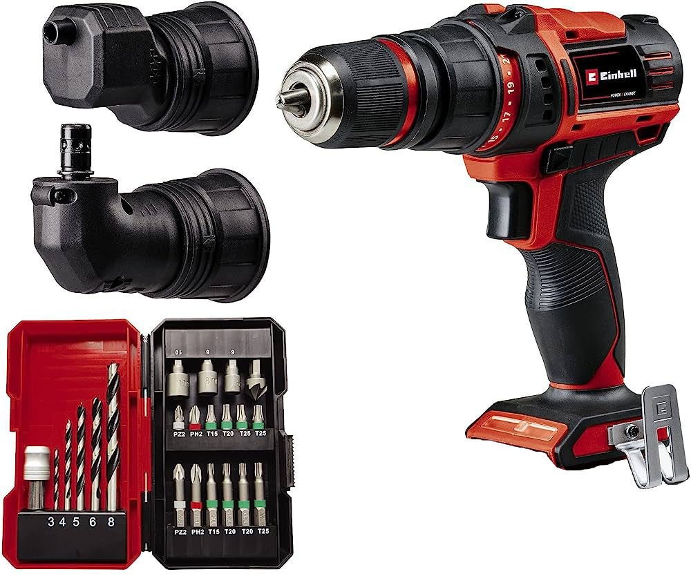 Einhell Te-cd 18/45 3x Li +22 Solo Akülü Vidalama Set Akü Ve Şarj Dahil Değildir