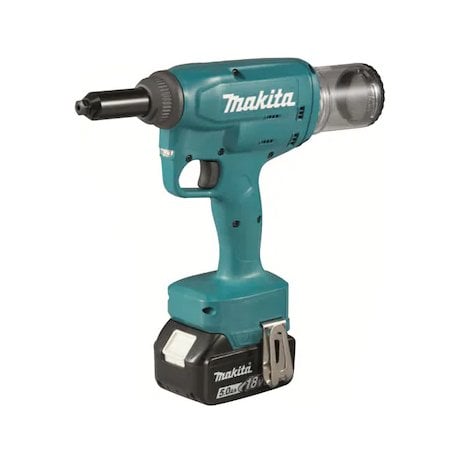 Makita DRV150RTJ 18V 5Ah Çift Akülü Perçin Tabancası