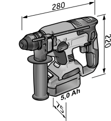 CHE 18.0-EC 5.0 Ah ŞARJLI DELİCİ KIRICI HİLTİ FLEX