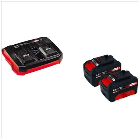 Einhell 18V 4Ah Çift Akü ve Power-X-Twincharger Ikili Şarj Cihazı