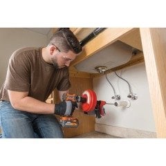RIDGID 57043 AUTOFEED® özellikli POWER SPIN