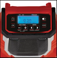 Einhell TC-RA 18 Li BT - Solo Akülü Radyo 3408017