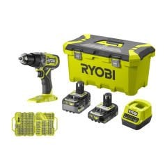 Ryobi RPD18-252TA127 1x5Ah 1x2Ah Çift Akülü Darbeli Matkap