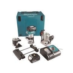 Makita DRT50RTJX9 Akülü Freze 18V 5Ah