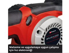 Einhell TP-BS 18/457 Li Akülü Tank Zımpara Akü Hariç 4466270