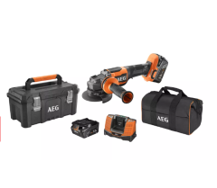 AEG BEWS 18-115BLPX2-502T Şarjlı Akülü Kömürsüz Avuç Taşlama 4935492109