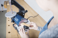 Scheppach BTS 700 Tezgah Şerit Bant Disk Zımpara Makinası