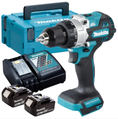 Makita DHP486RTJ 2X5AH Akülü Darbeli Matkap Vidalama