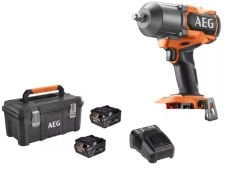 AEG BSS18HTF12BL-502C Darbeli Somun Sıkma 18V (2x5.0 Ah)