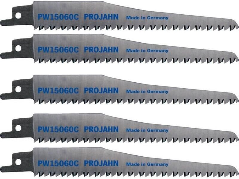 Projahn 64102 Ahşap Kılıç Testere Hızlı Kesim Bıçağı 5 Adet Germany