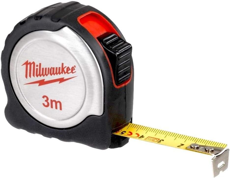 Milwaukee Alüminyum Şerit Metre 3mt / 16mm 4932451637