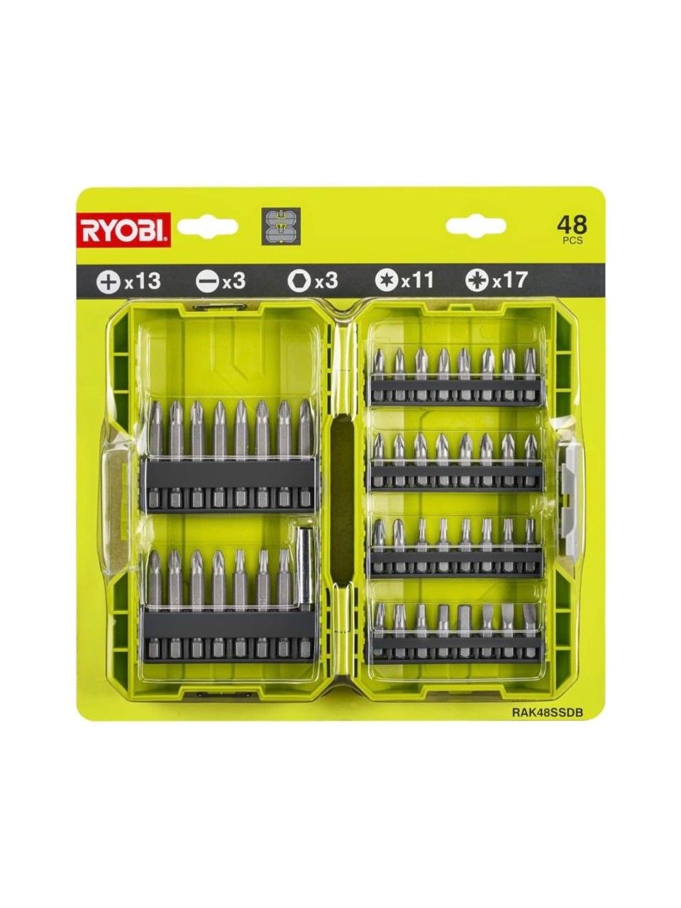 Ryobi RAK48SSD 48 Parça Uç Seti