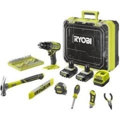 Ryobi RPD18-2C20TAH 18V Akülü Darbeli Matkap Set 5133005813