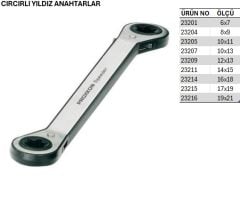 PROXXON 23201-23216 CIRCIRLI YILDIZ ANAHTARLAR