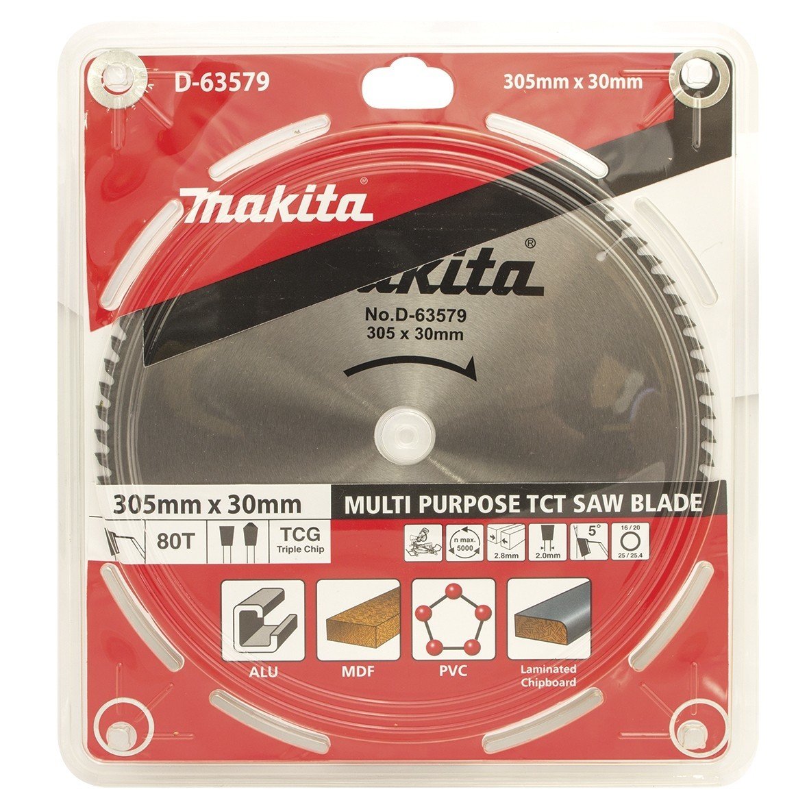 MAKİTA D-63579 MULTİ 305mm 80DİŞ TESTERE