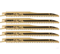 Makita B-05153 Ahşap Kılıç Testere Hızlı Kesim Bıçağı 5'Lİ PAKET