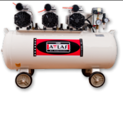 Attlas SC20100 Sessiz Yağsız Hava Kompresörü 100 Litre Yeni Model