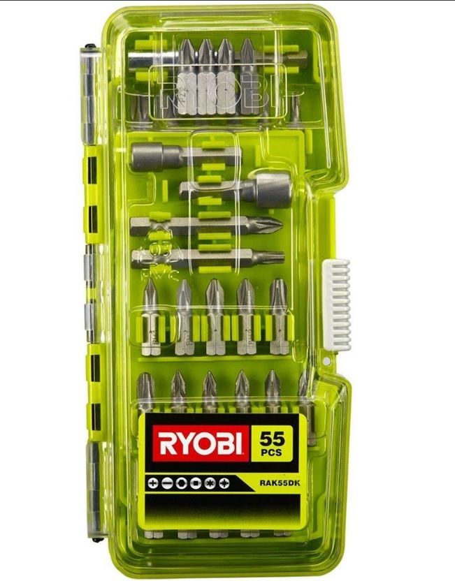 Ryobi RAK55DK 55 Parça Vidalama Seti 5132004357