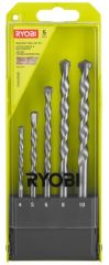 Ryobi RAK05MD Beton Matkap Ucu Seti 5 Parça 4,5,6,8,10Mm (5132004522)