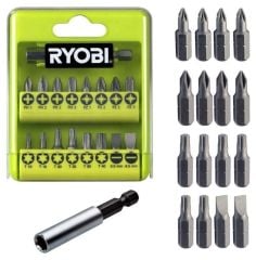 Ryobi RAK17SD 17 Parça Vidalama Uç Seti