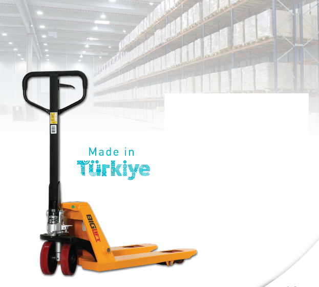 Biglift RM-ACER2580K 2500kg Kısa Transpalet