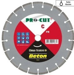 Pro-Cut PR51167 Sulu Kesim Beton Kesme Testeresi 400x25.4 mm