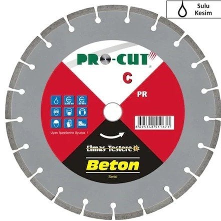 ProCut PR51170 Beton Elmas Testere Bıçağı 500 mm Sulu