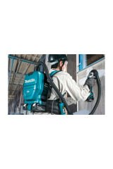 Makita DVC261Z Sanayi Tipi Akülü Sırt Süpürgesi