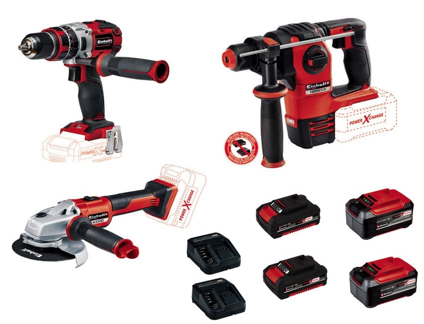 Einhell TE-CD 18 Lİ - AXXİO - HEROCCO Profesyonel Usta Seti