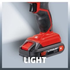 Einhell TC-CD 18-2 Li 18V 1.5 Ah Çift Akülü Vidalama + Bits 11 Parça Set