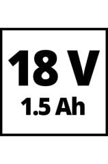 Einhell TE-CD 18/40 Li 18V 1.5 Ah Çift Akülü Vidalama