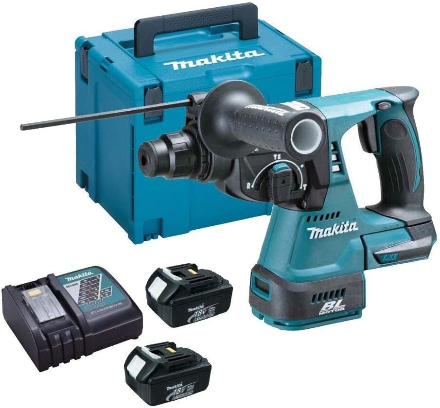 Makita DHR242RFE 18V Li Tork Sınırlandırıcılı Akülü Kırıcı Delici Matkap