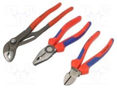 KNIPEX 002009V01 3'lü Set - Pense, Yankeski, Fort Pense Set