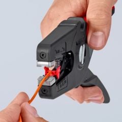 KNIPEX 1252195 PRECISTRIO 16 OTOMATİK KABLO SIYIRMA PENSESİ