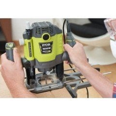 Ryobi RRT1600-K 1600W Çift Kollu El Frezesi