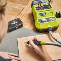 Ryobi R18RT 18V 2Ah Akülü Gravür Seti 33 Parça