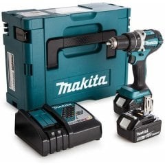 Makita DHP484RTJ Led Işıklı Çift Akülü 18V 5Ah Darbeli Matkap