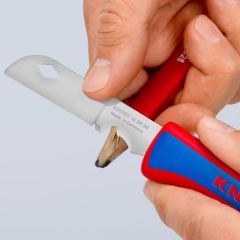 KNIPEX 162050 SB ELEKTRİKÇİ KATLANILABİLİR BIÇAK