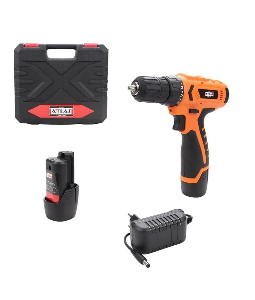 Attlas Eco V 12-2 Li Li-Ion Çift Akülü Matkap Vitesli