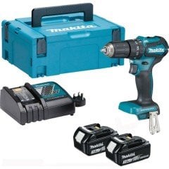 Makita DHP483RFJ 18 Volt -3,0 Ah Lityum Akülü Darbeli Matkap Vida