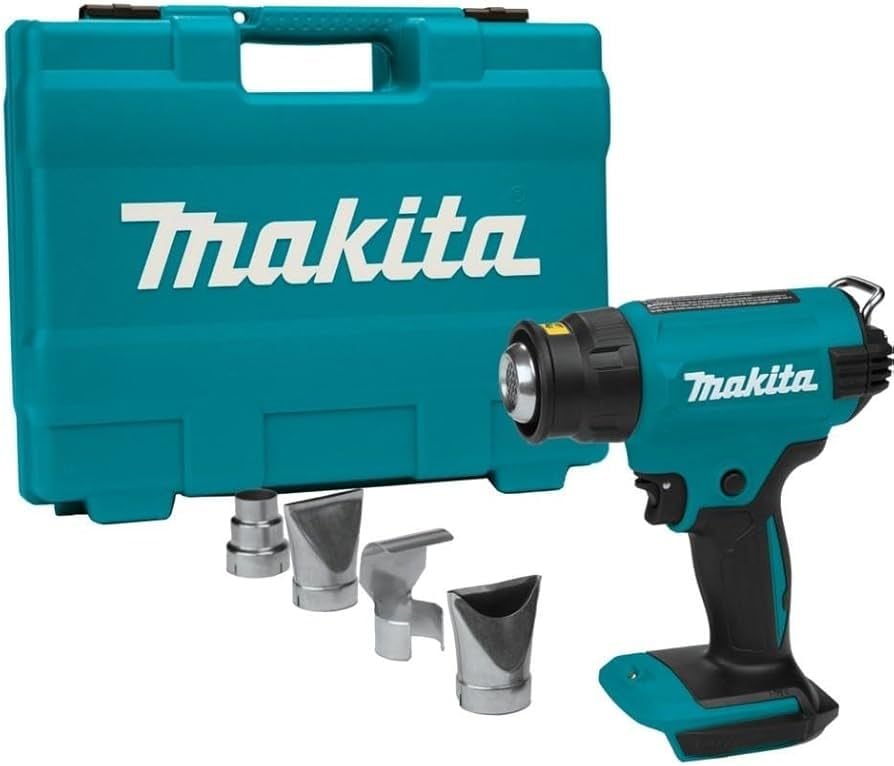 Makita DHG180ZK Sıcak Hava Tabancası 550° AKÜ DAHİL DEĞİLDİR
